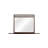 Rosy Solid Wood Rectangle Mirror