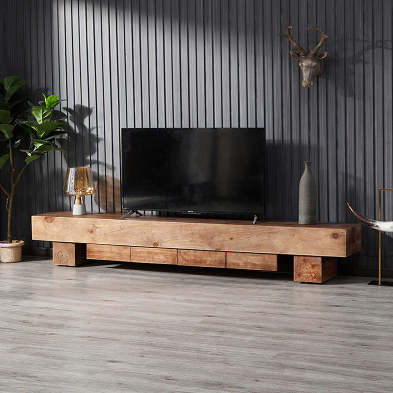 Meuble télé simple de style nordique, 94.48"