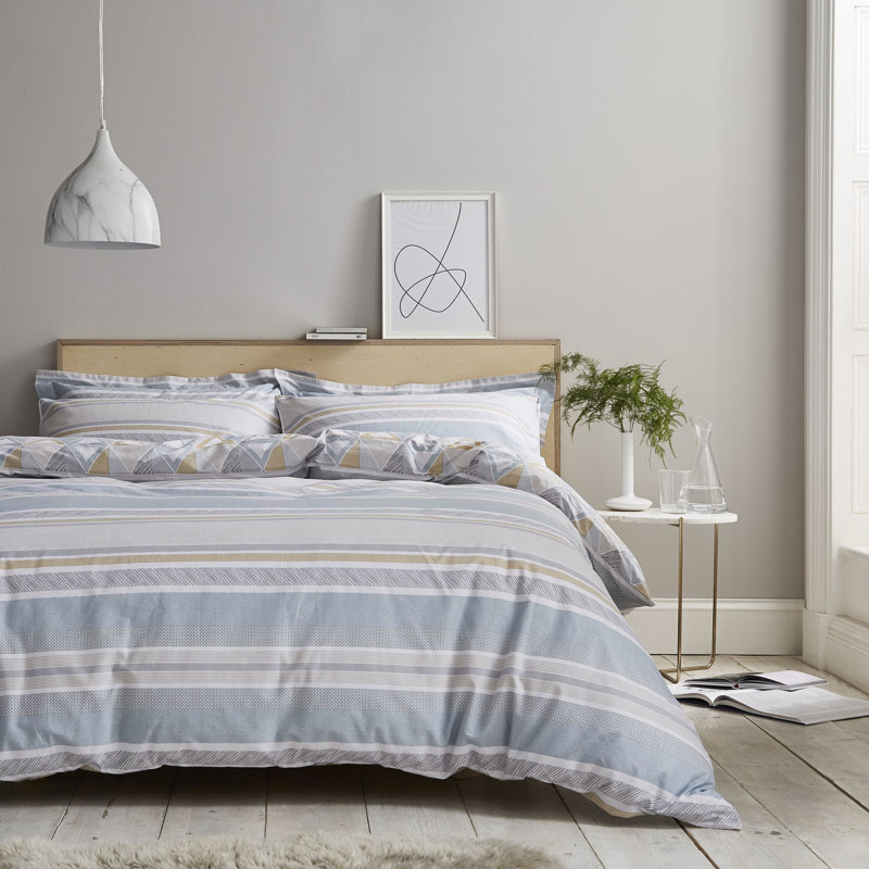 Blue/Yellow, Single - 1 Standard Pillowcase