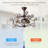 Alexsandro 19.69'' Ceiling Fan with Light Kit