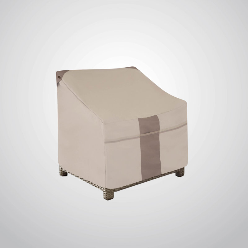 Modern Leisure Monterey Patio Swivel Lounge Chair Cover, 37.5"L x 39.25"W x 38.5"H, Beige, 31" H x 40" W x 38" D