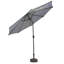Parasol de marché extérieur de 8 pi avec manivelle et inclinaison Beecher-1229878255