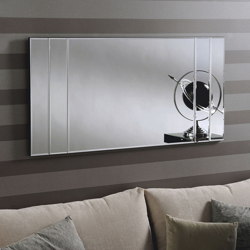 Dahlin Wall Mirror, Silver
