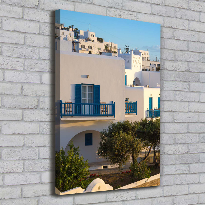 Mykonos Greece - Wrapped Canvas Print