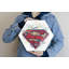 Impression sur bois Superman (85Th - Pois)