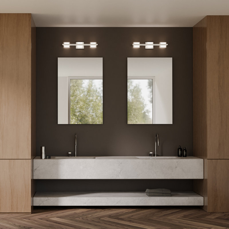 Ensemble de meuble-lavabo et de lumière DEL Interlok, 4 000 K