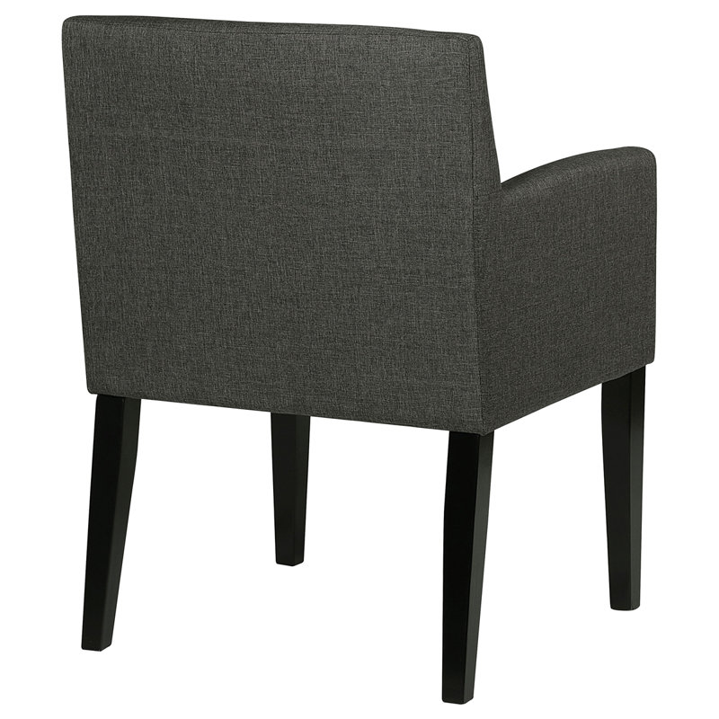 Chaise de salle à manger avec accoudoirs rembourrés Yorkshire (ensemble de 2)