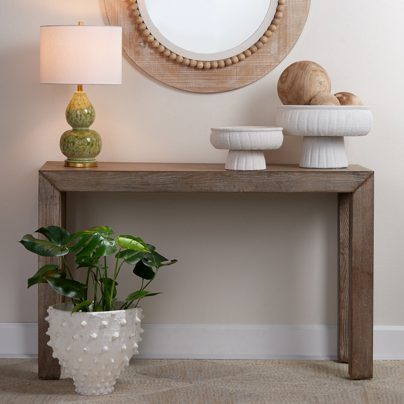 Tony 48'' Console Table, Natural Oak