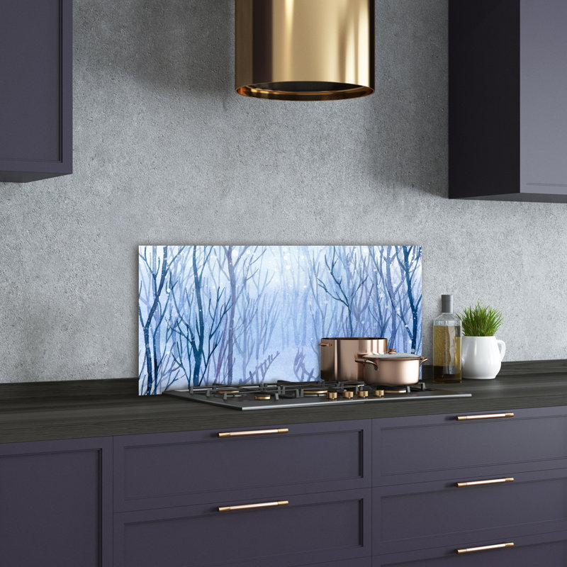 Loftur 50cm W x 100cm L Glass Peel and Stick Panel