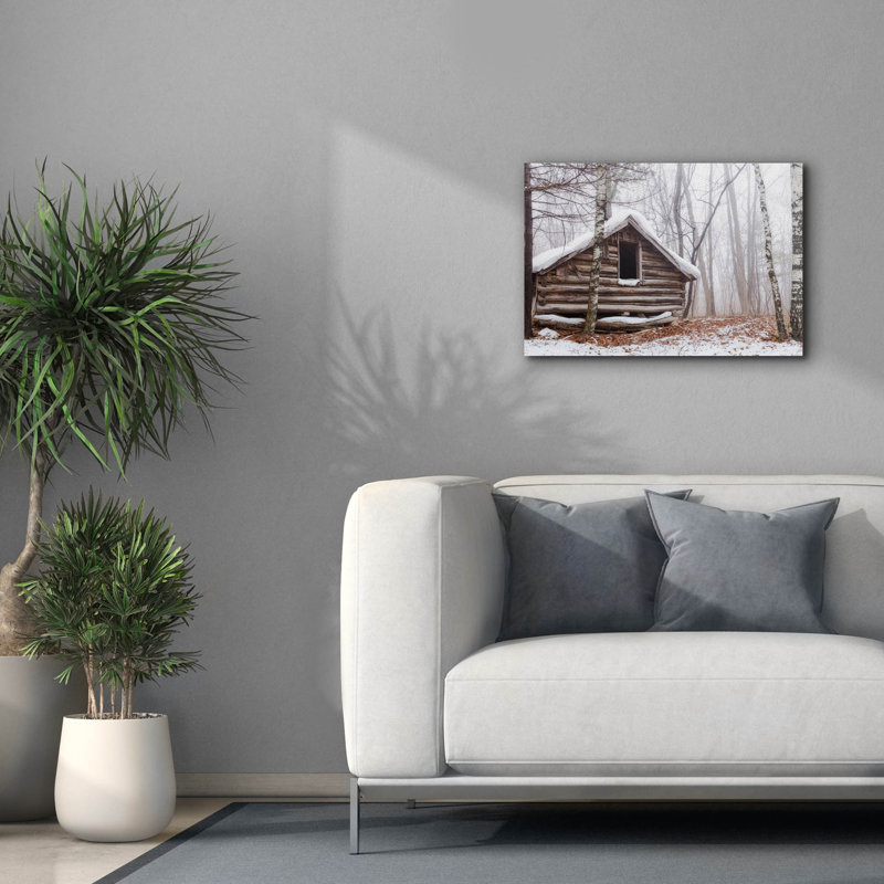 Epic Graffiti 'Cabin In The Woods'  by Decent Exposures Canvas Wall Art, 26" x 18", 18" H x 26" W