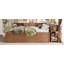 Lit de jour simple en L avec couchette Tarazon, bureau intégré et tablettes de rangement, bois durable-125179225-125179226