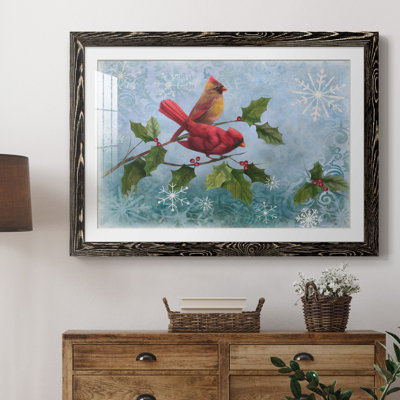 " Winter Cardinal Duet I "