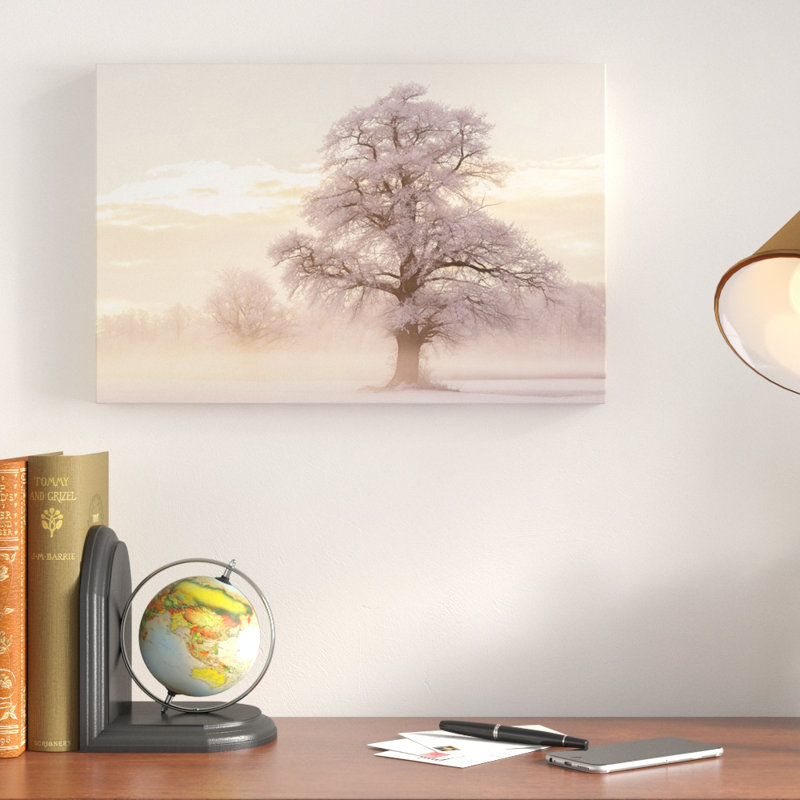 Winter Glow - reproduction de photo sur toile, H 12 po x l 18 po x P 1,5 po