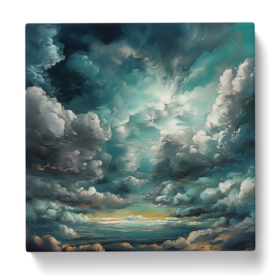 Cloudy Sky Digital Art No.9 - Kunstdrucke