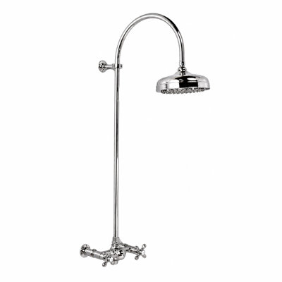 Système de douche exposé avec col de cygne (P1093) par Strom Living