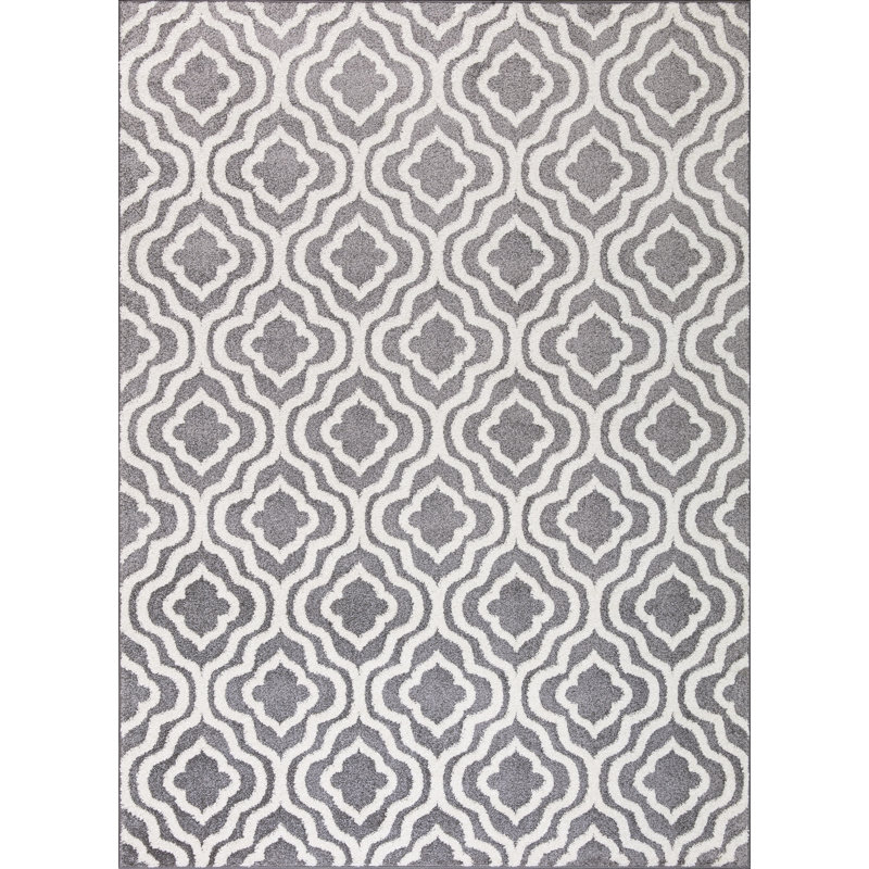 Loney Geometric Indoor Rug, Rectangle 5'3" x 7'3"
