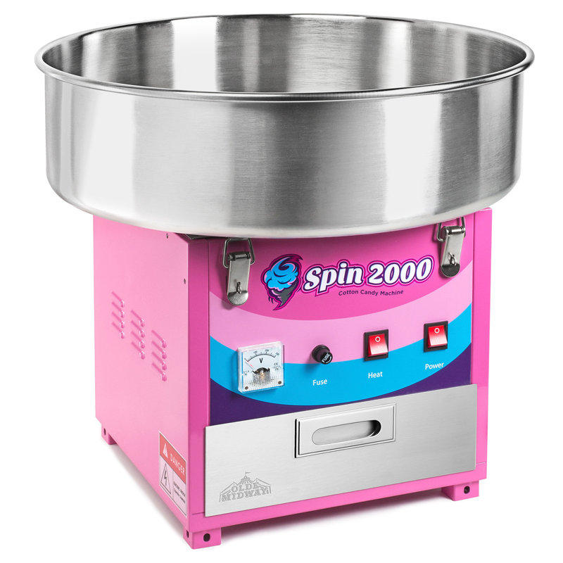 Olde Midway SPIN 2000 Tabletop Cotton Candy Machine