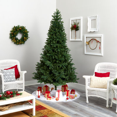 Lighted Artificial Fir Christmas Tree
