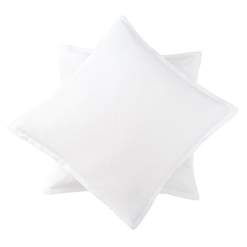 Housse de coussin Euro Washed, Coquille d'œuf
