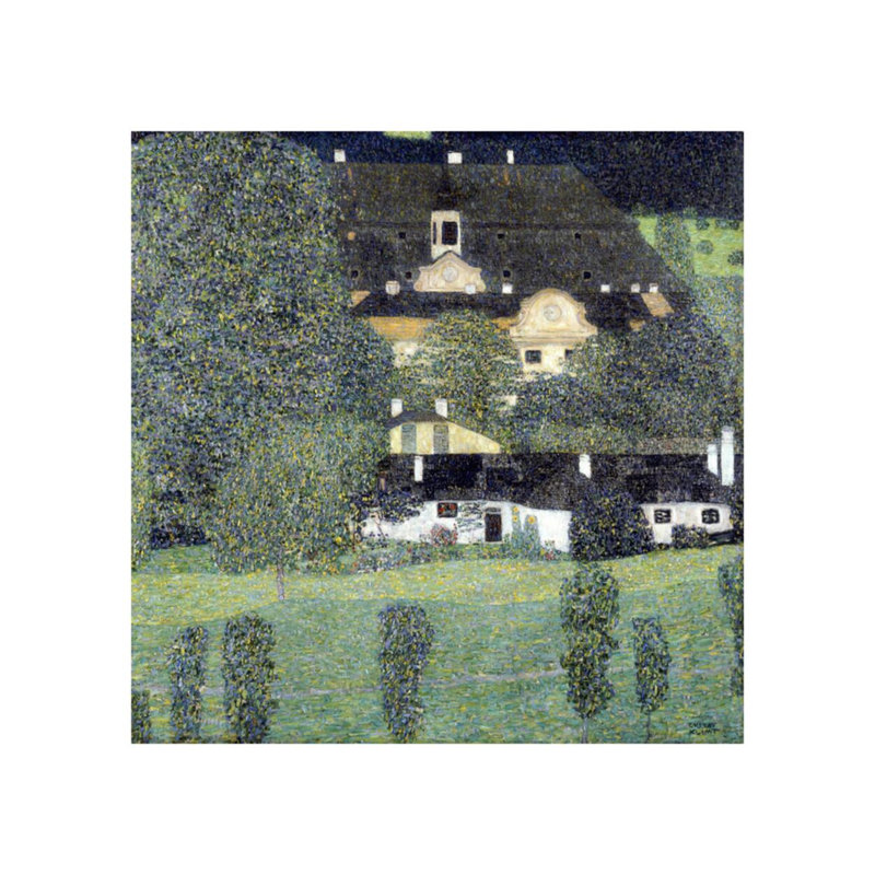 «Schloss Kammer Am Attersee II» par Gustav Klimt - Estampe numérique, H 16 po x l 20 po