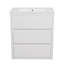 Meuble-lavabo double 60 po, deux comptoirs en céramique inclus, conception de déversement, tiroir pleine extension, finition brillante, convient aux plans de redécoration, évier à montage en douceur, pré-comptoir