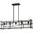 Raymell 5 - Light Steel Dimmable Kitchen Island Square / Rectangle Chandelier