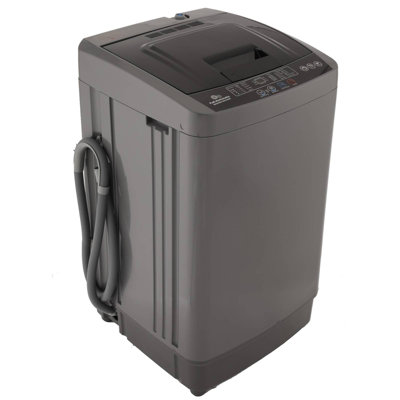 2.8 Cu.Ft Full Automatic Portable Washer With 4 Wash Programs 4 Water Levels & 3 Temps & Drain Pump