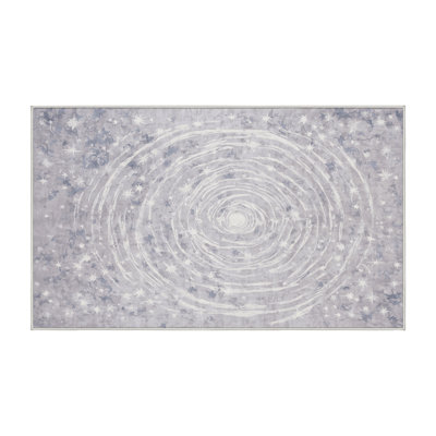 Machine Washable White Area Rug