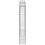 Avaiah Silver Metal Fence Panels Included-814131892