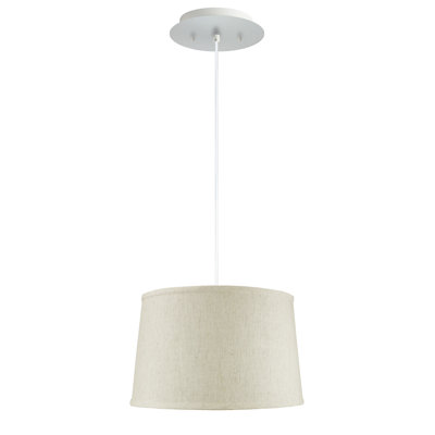 2 - Light White Single Pendant