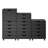 19.21'' Wide 5 -Drawer Mobile File Cabinet