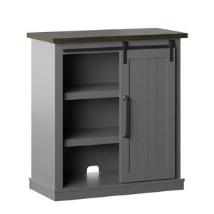 Three Posts™ Lowman Accent Cabinet with Sliding Barn Door & Reviews ...