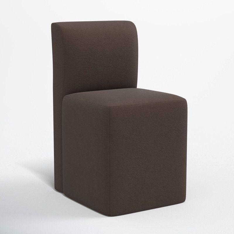 Mendy Dining Chair, Classic Chocolate Velvet