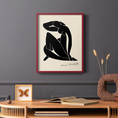 Matisse CL XXXVI, reproduction encadrée - bois massif