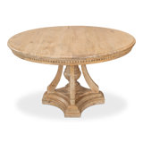 Chantal Round Solid Wood Dining Table