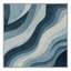 Tapis gris moelleux et moelleux à motif abstrait moderne et élégant Eatman-136281745