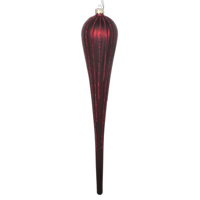 Glitter Drop Christmas Ornament