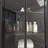 Modern 3-tier Corner Storage Cabinet With Tempered Glass Doors, Removeable Shelves & Metal Frame