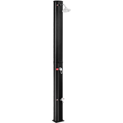 Solar Powered Portable Plastic / Acrylic Free Standing Outdoor Shower and Footwash Spout