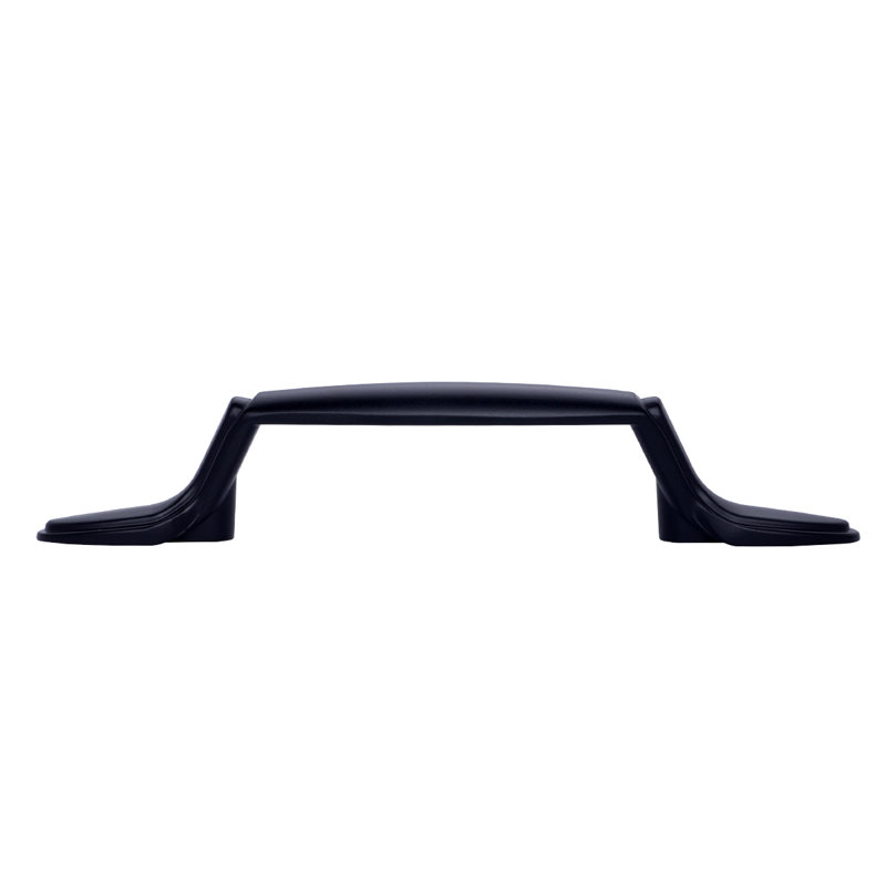 Flat Black Zinc Alloy Bar Cabinet Handle 10-Pack
