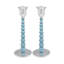 Bougeoir de table en aluminium nacré-97724342-97724344