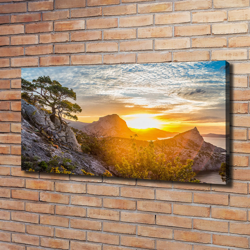 Sunset - Wrapped Canvas Print