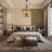 4 - Light Dimmable Lantern Geometric Chandelier