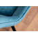 Alezzo Modern High Gloss Extendable Dining Table Set with 6 Luxury Velvet Dining Chairs
