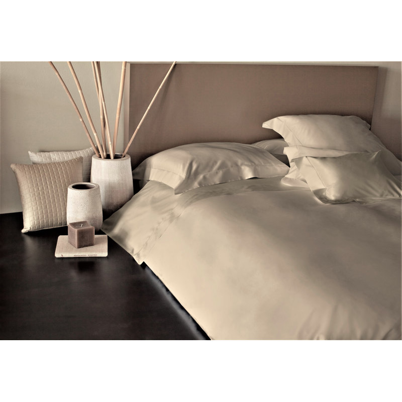 Raffaello Sheet Set, King Sheet Set with 2 Pillowcases, Flax