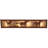 Rustic Lodge 4 - Light Bath Bar-124967270