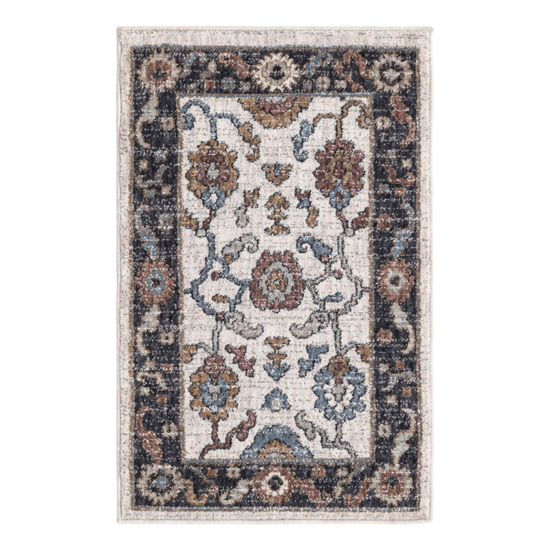 Erica Floral Indoor Rug, Rectangle 2' x 3'