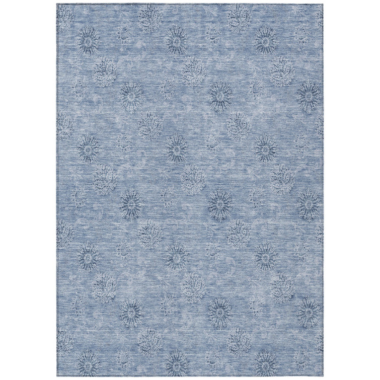 Leis Floral Indoor Rug