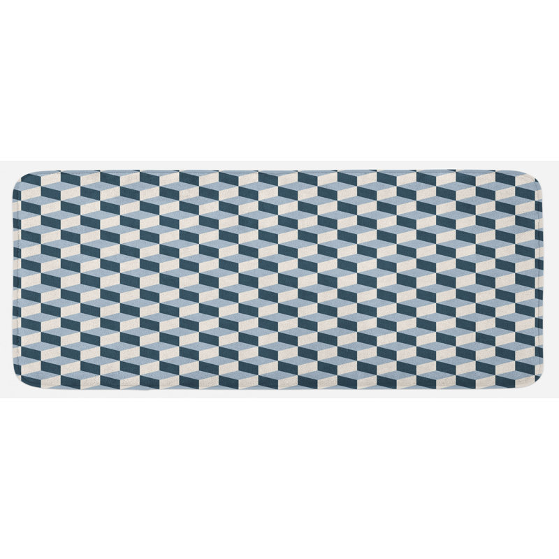 Modern & Contemporary Solid Colour Polyester Kitchen Mat