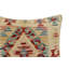 Oreiller rustique en kilim tissé à la main Caballer - 17 po x 18 po Rustic-283029666-283029657
